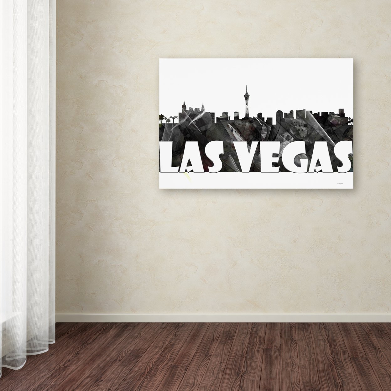 Marlene Watson 'Las Vegas BG-2' Canvas Art 16 X 24
