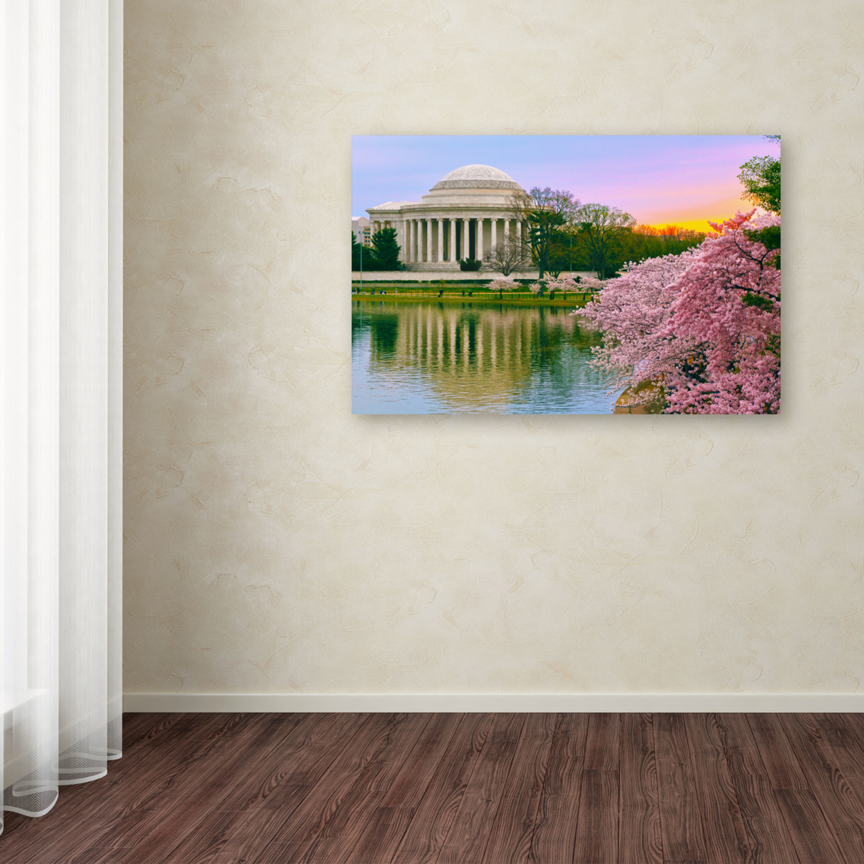 CATeyes 'Cherry Blossoms 2014-6' Canvas Art 16 X 24