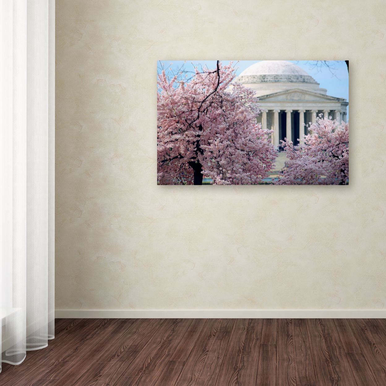 CATeyes 'Cherry Blossoms 2014-7' Canvas Art 16 X 24