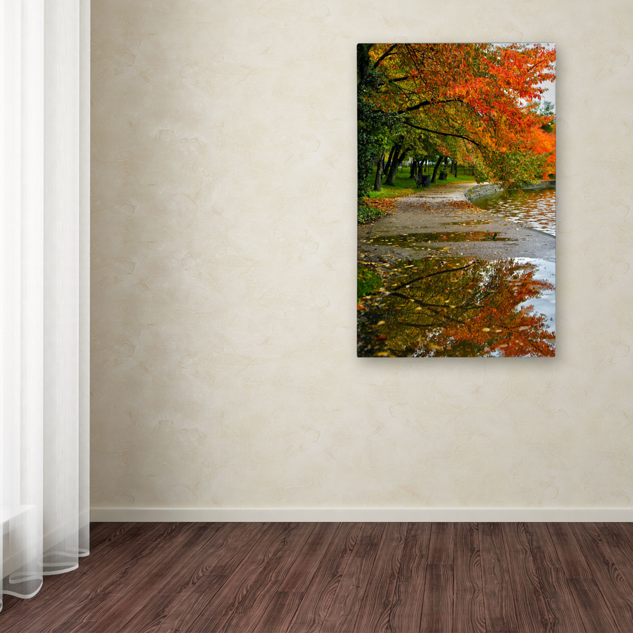 CATeyes 'Tidal Basin Autumn 1' Canvas Art 16 X 24