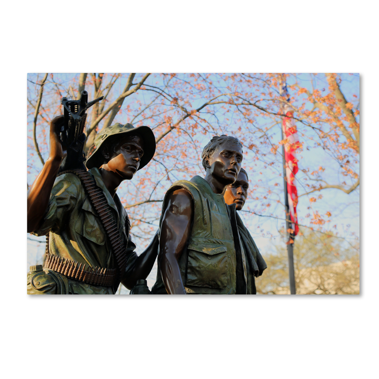 CATeyes 'Vietnam Memorial' Canvas Art 16 X 24