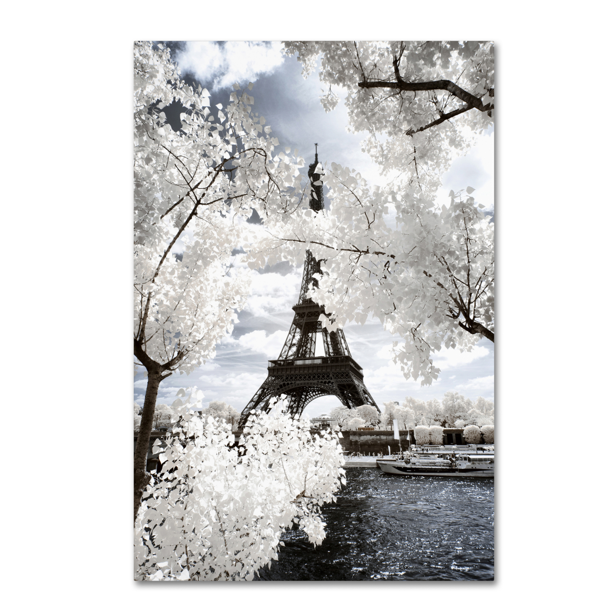 Philippe Hugonnard 'Another Look At Paris IV' Canvas Art 16 X 24
