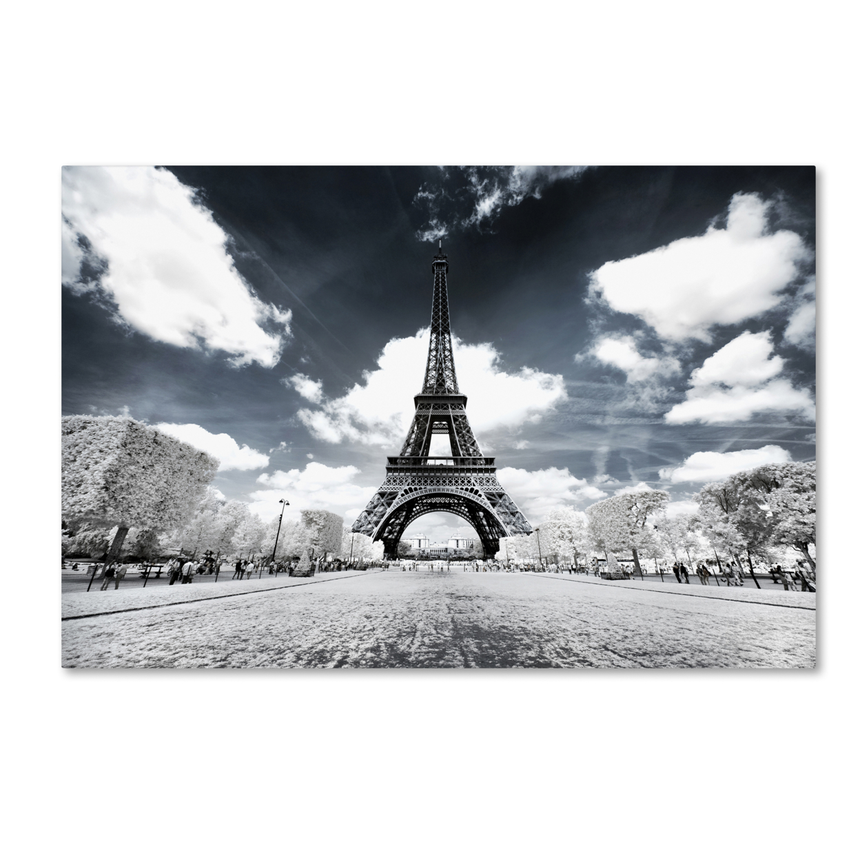 Philippe Hugonnard 'Another Look At Paris VII' Canvas Art 16 X 24