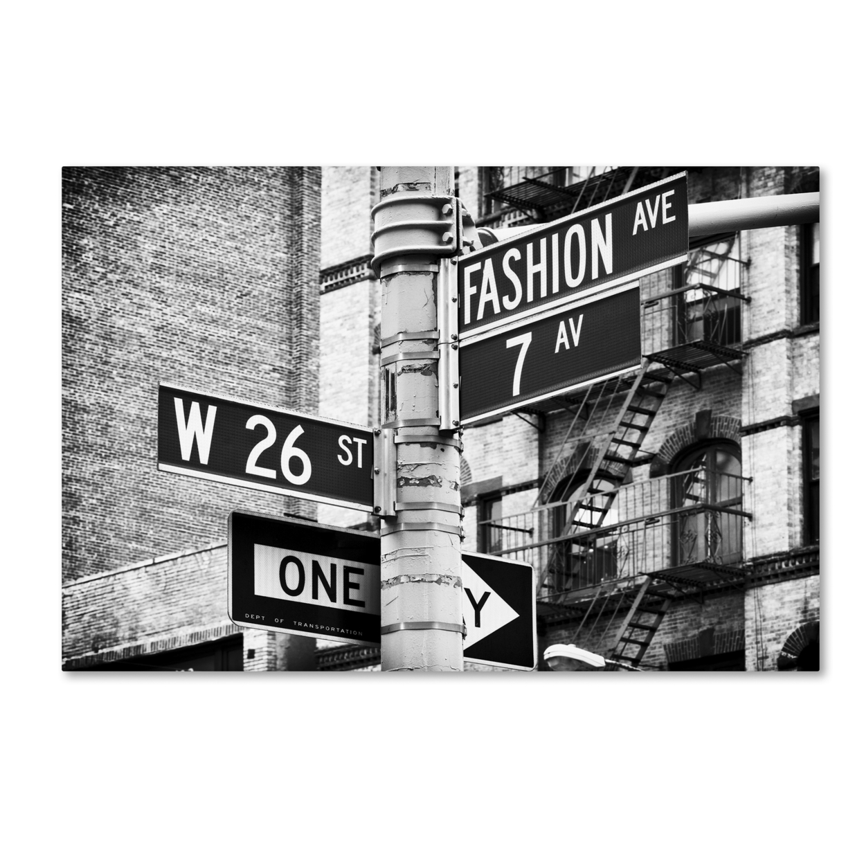 Philippe Hugonnard 'Fashion Avenue NYC' Canvas Art 16 X 24