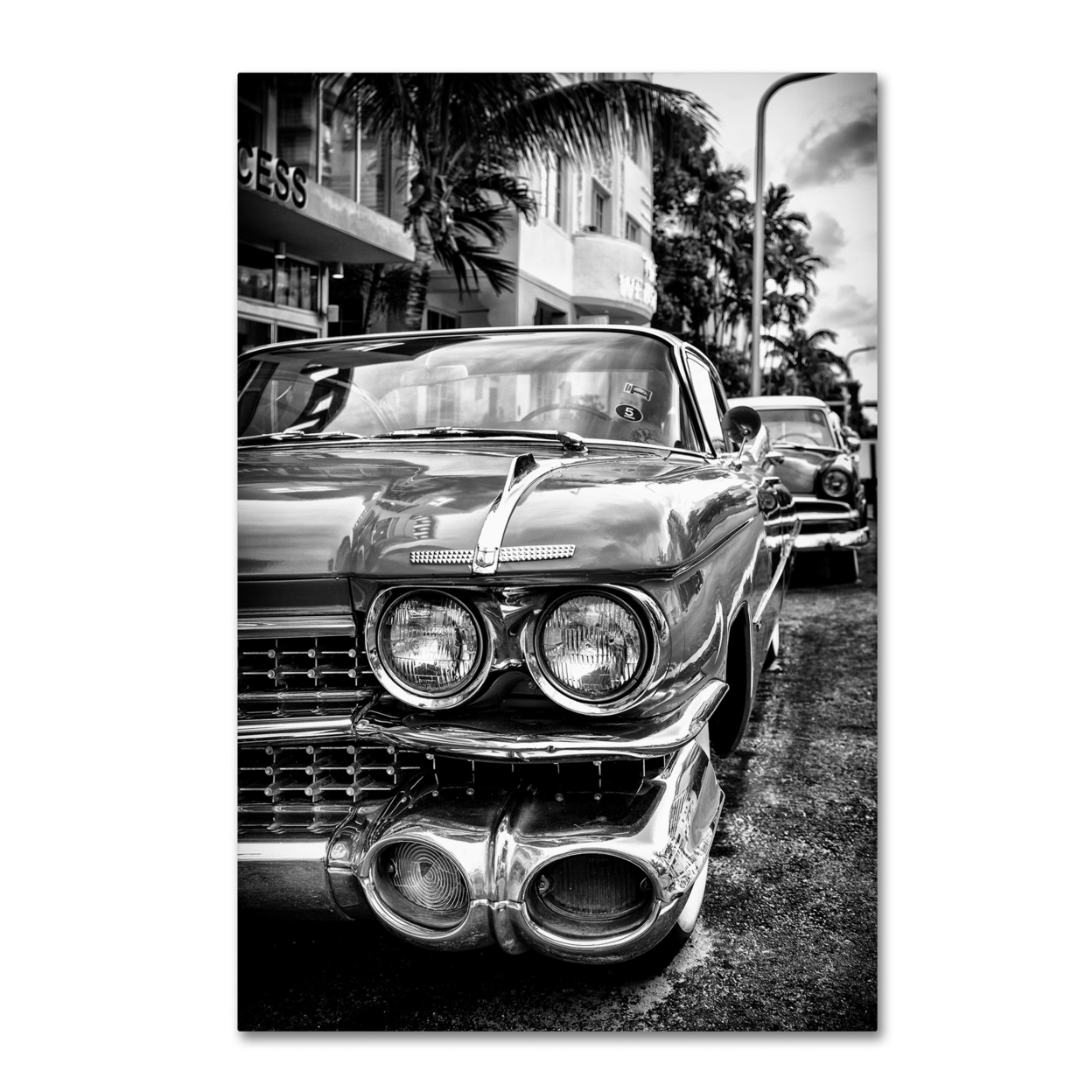 Philippe Hugonnard 'Car Miami' Canvas Art 16 X 24