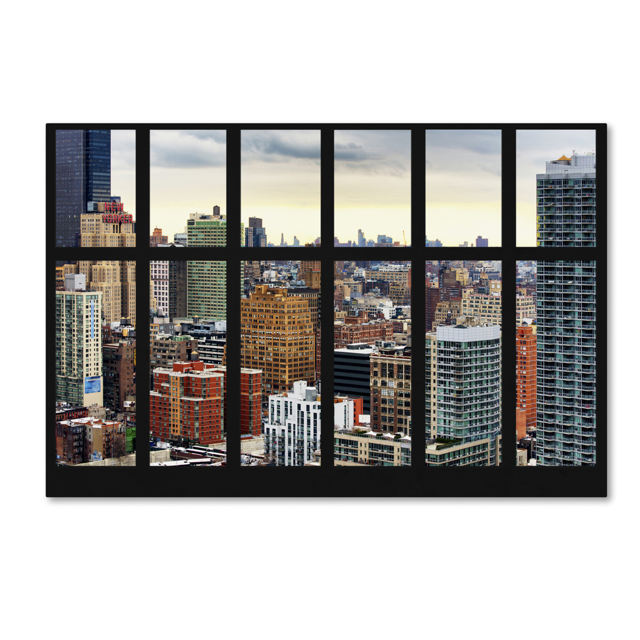 Philippe Hugonnard 'NYC Penthouse' Canvas Art 16 X 24