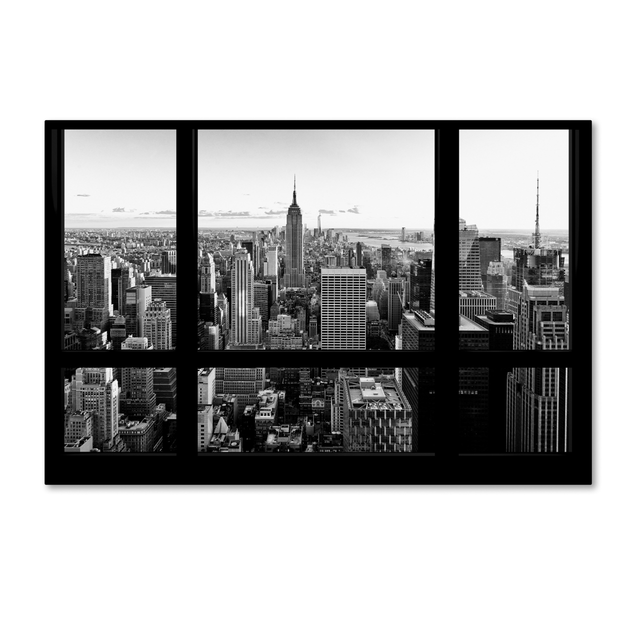 Philippe Hugonnard 'View Of New York City' Canvas Art 16 X 24