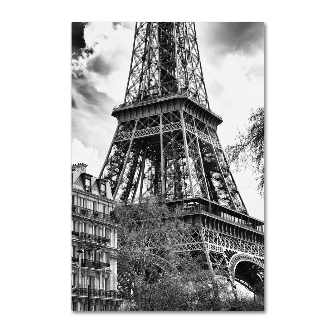 Philippe Hugonnard 'Eiffel Tower Paris II' Canvas Art 16 X 24
