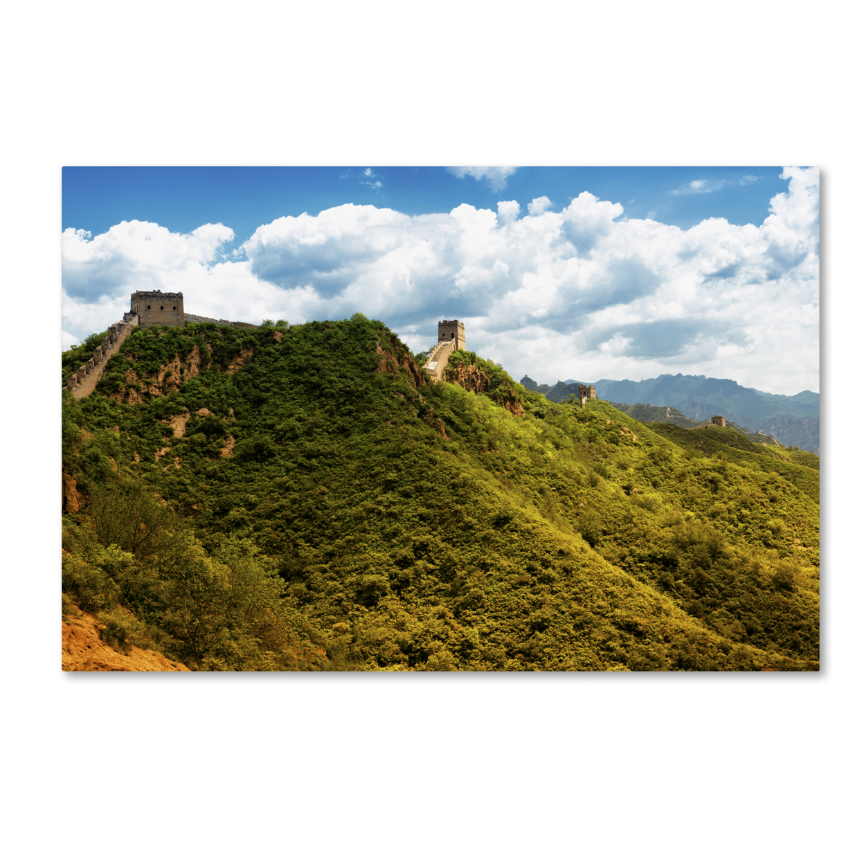 Philippe Hugonnard 'Great Wall VII' Canvas Art 16 X 24