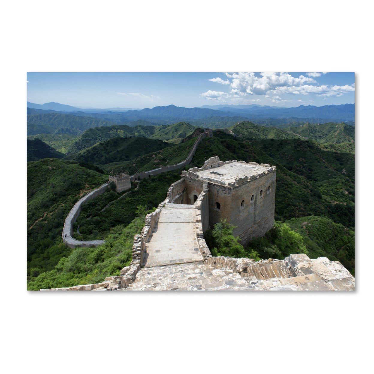 Philippe Hugonnard 'Great Wall XI' Canvas Art 16 X 24