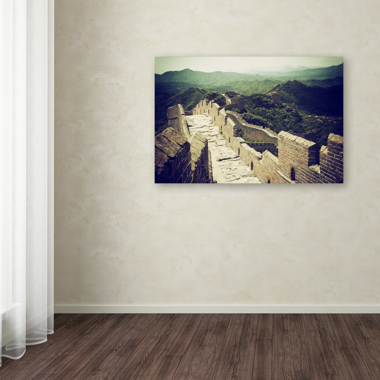 Philippe Hugonnard 'Great Wall XVII' Canvas Art 16 X 24