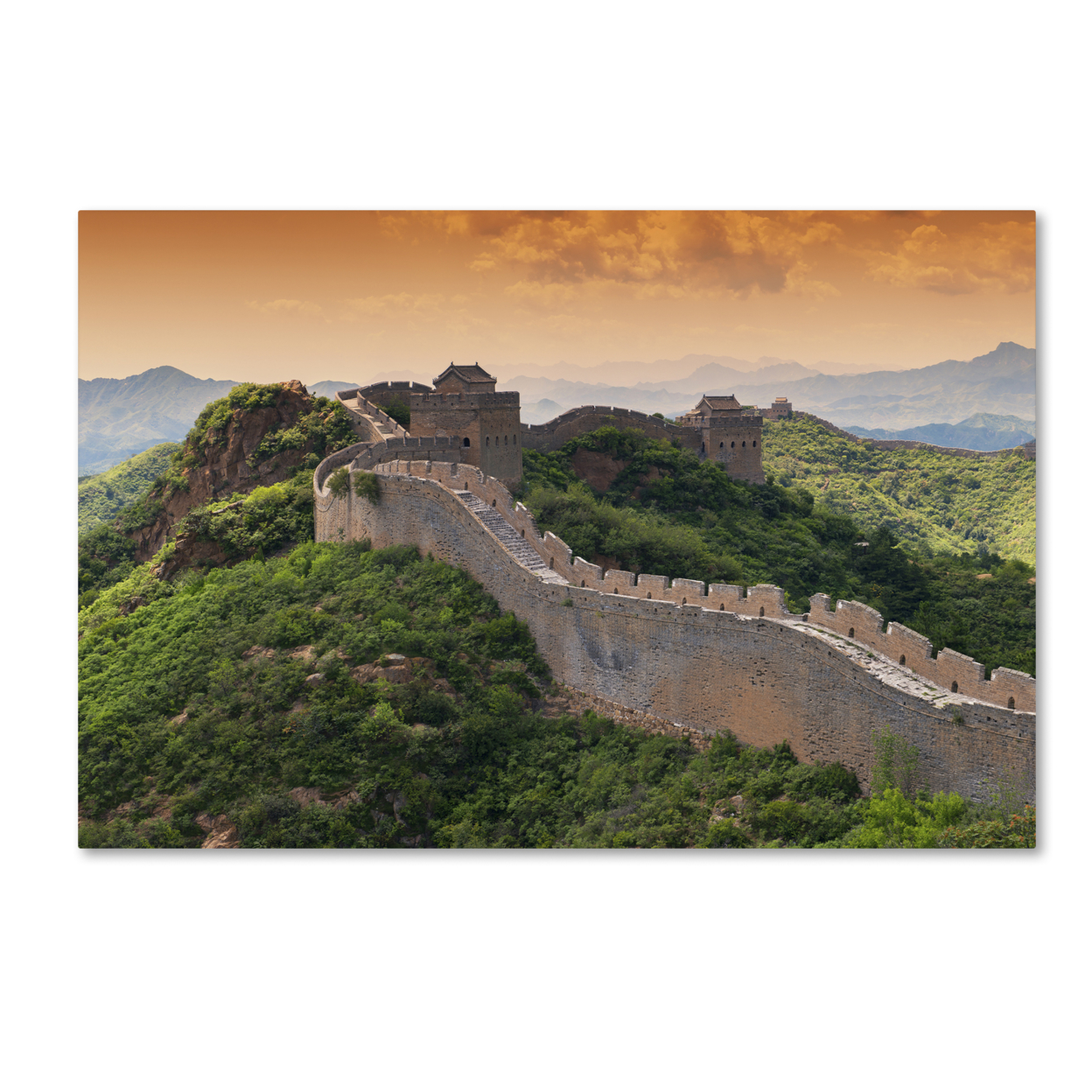Philippe Hugonnard 'Great Wall XX' Canvas Art 16 X 24