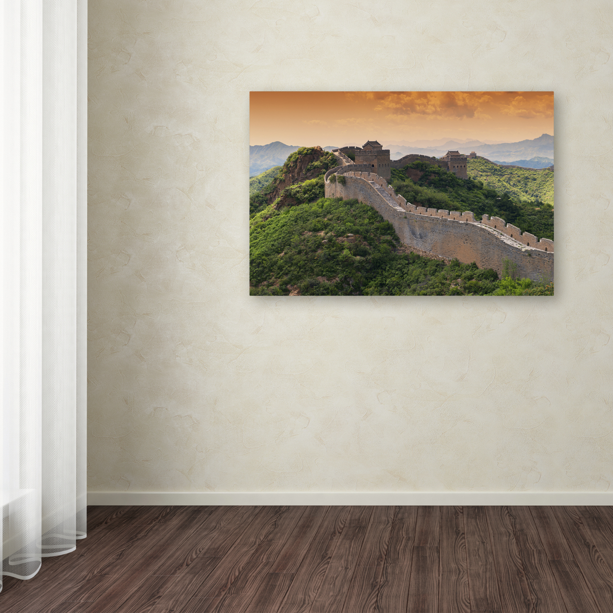 Philippe Hugonnard 'Great Wall XX' Canvas Art 16 X 24