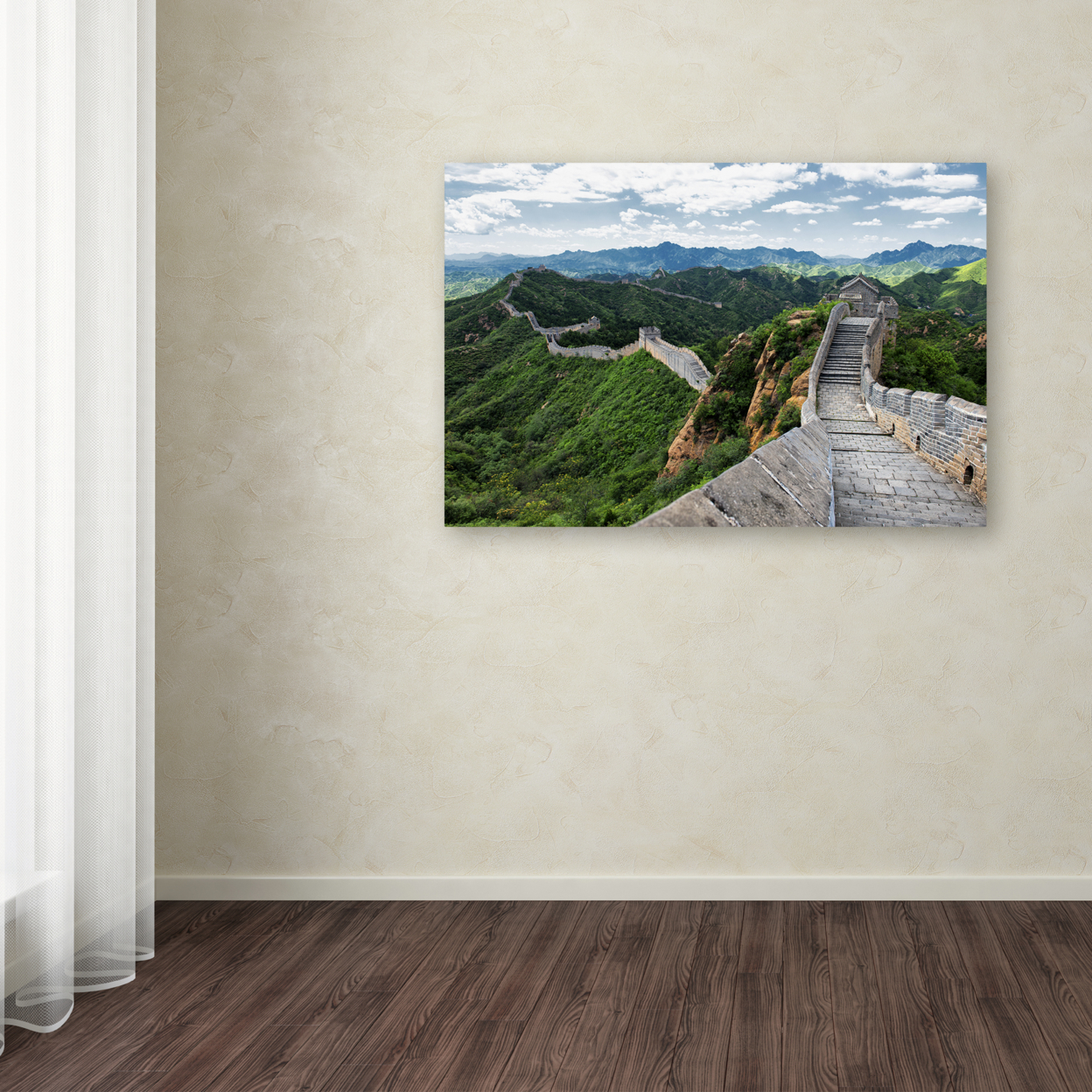 Philippe Hugonnard 'Great Wall XXII' Canvas Art 16 X 24