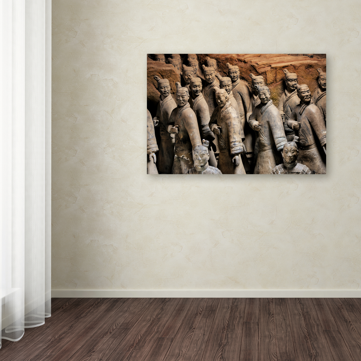 Philippe Hugonnard 'Terracotta Army' Canvas Art 16 X 24