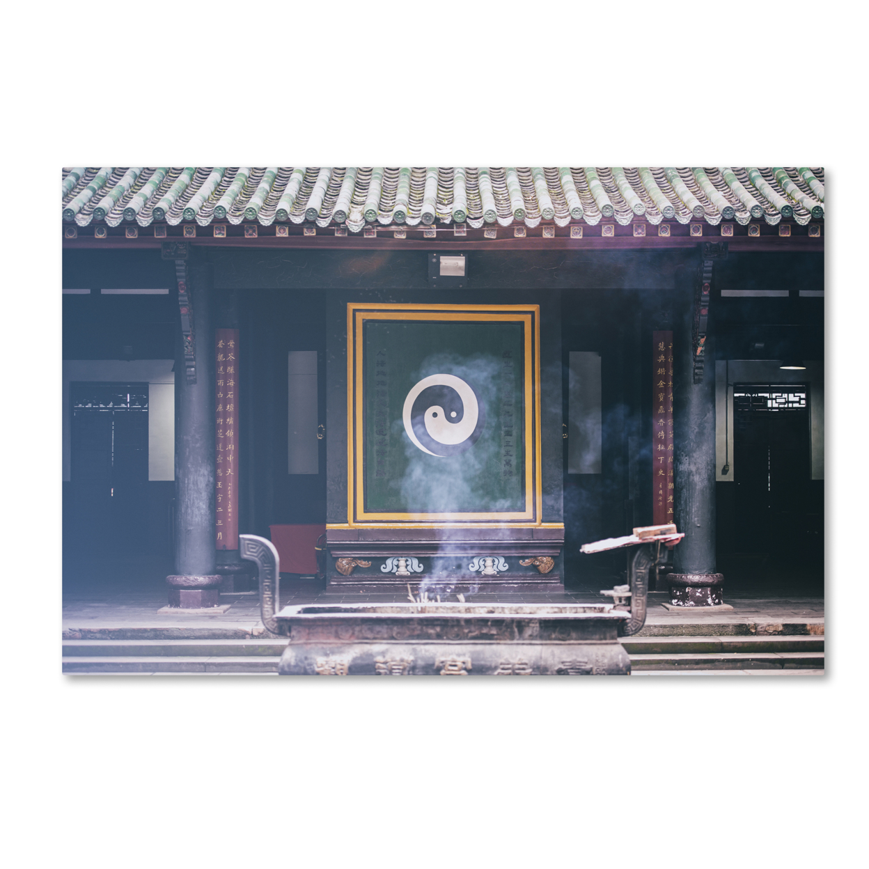 Philippe Hugonnard 'Yin Yang' Canvas Art 16 X 24