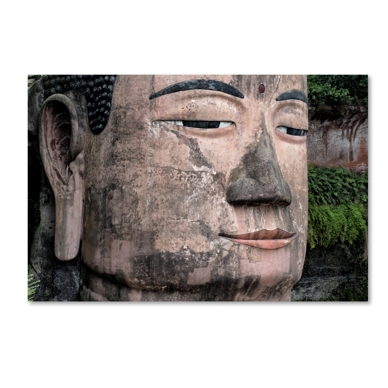 Philippe Hugonnard 'Giant Buddha X' Canvas Art 16 X 24