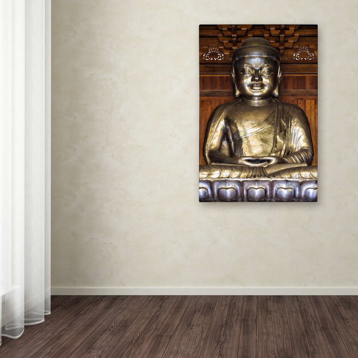 Philippe Hugonnard 'Buddha' Canvas Art 16 X 24
