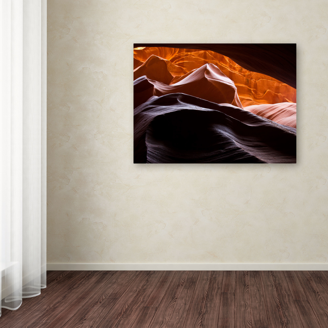 Pierre Leclerc 'Antelope Canyon 3' Canvas Art 16 X 24