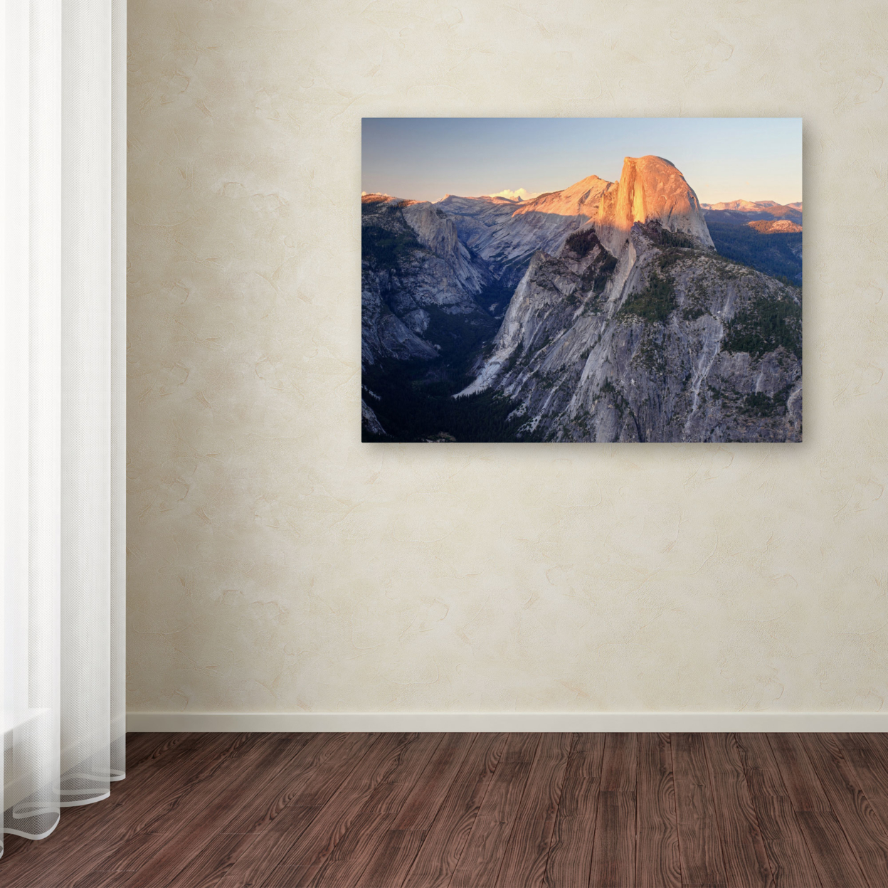 Pierre Leclerc 'Half Dome Yosemite' Canvas Art 16 X 24