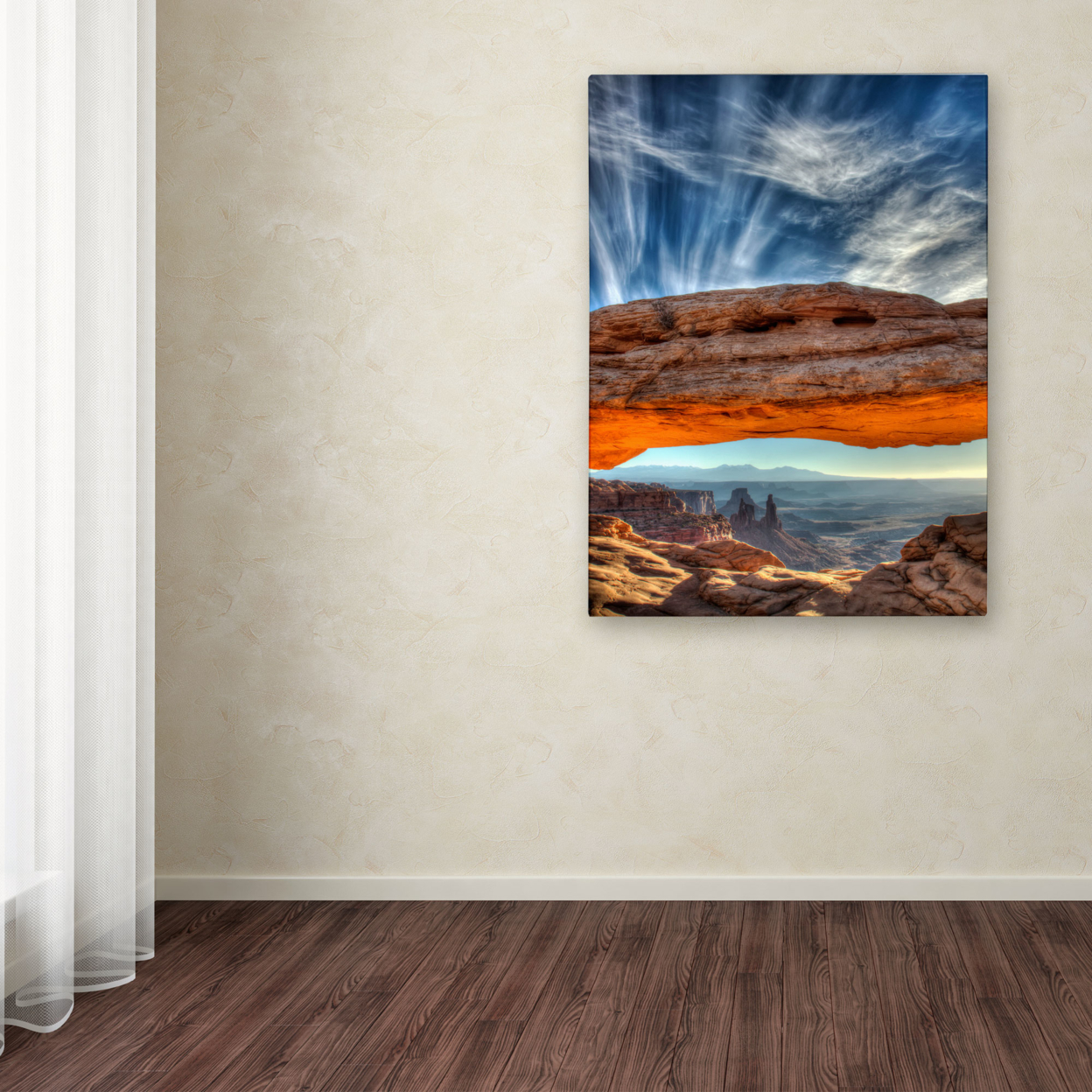 Pierre Leclerc 'Mesa Arch Sunrise 2' Canvas Art 16 X 24