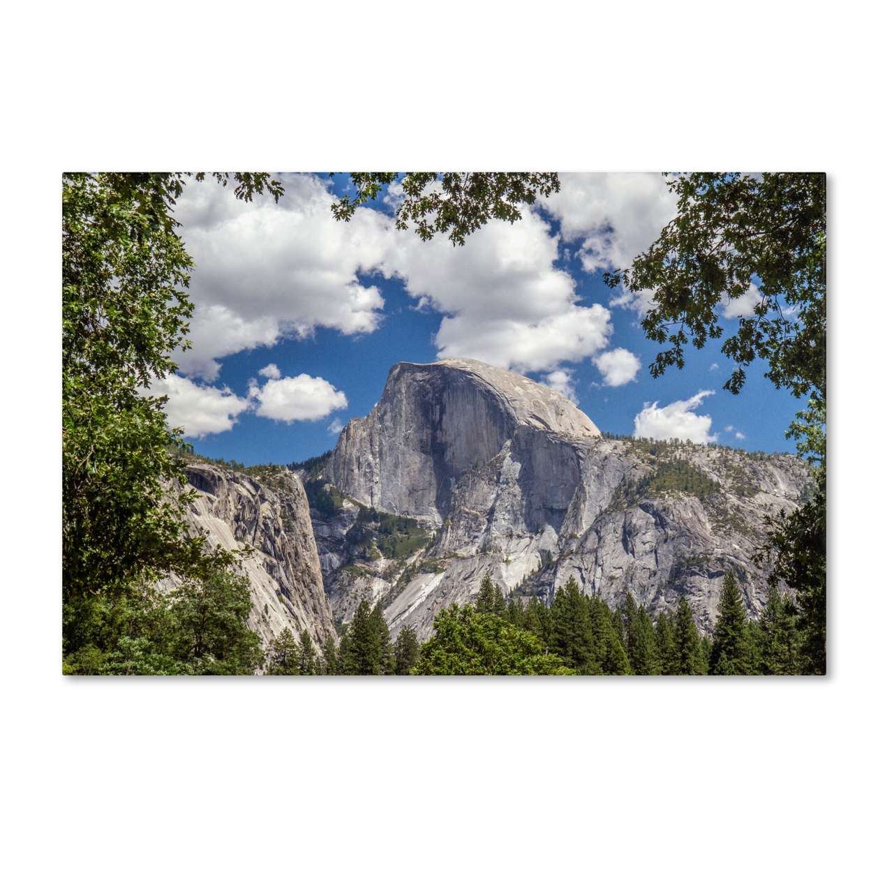 Pierre Leclerc 'Yosemite Half Dome' Canvas Art 16 X 24