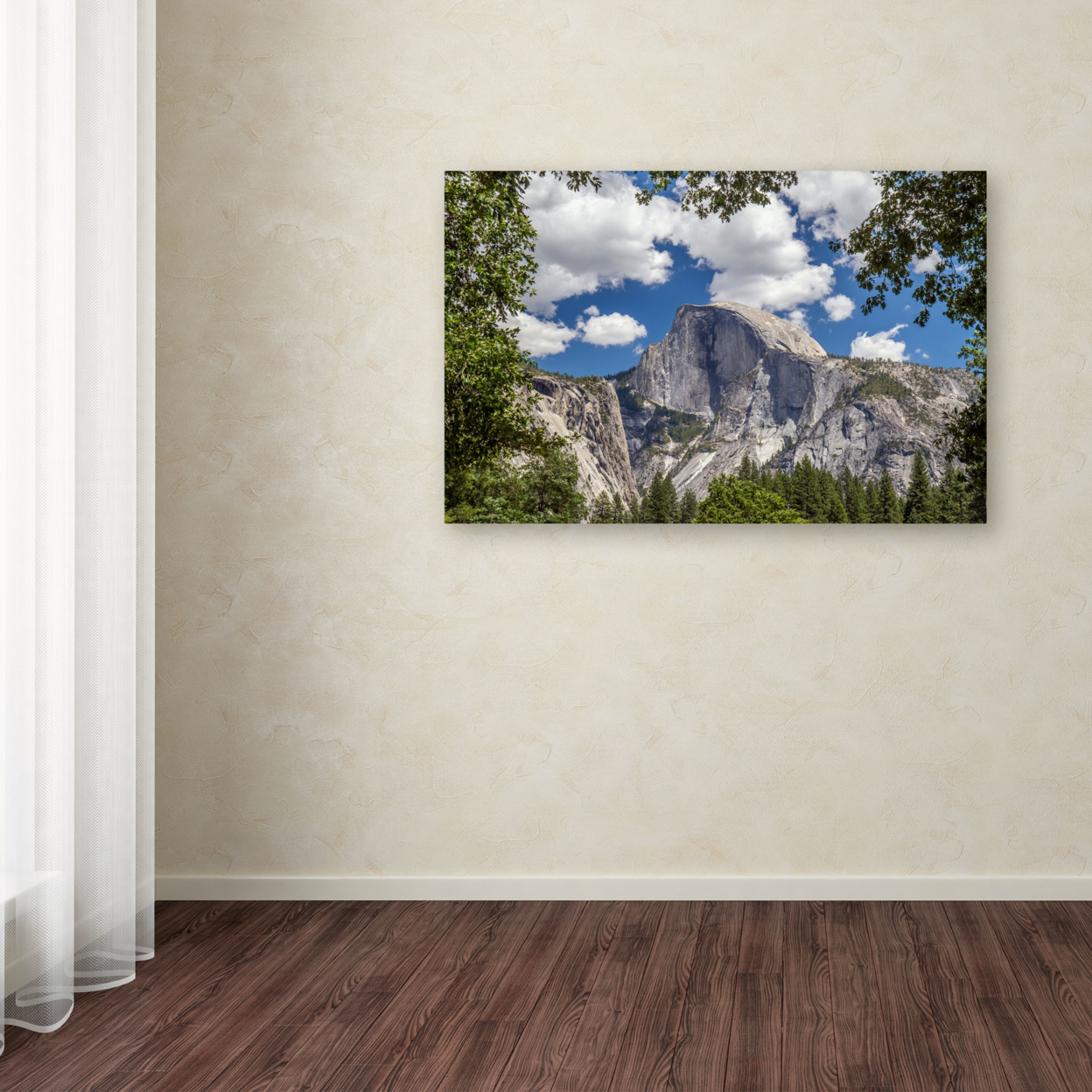 Pierre Leclerc 'Yosemite Half Dome' Canvas Art 16 X 24