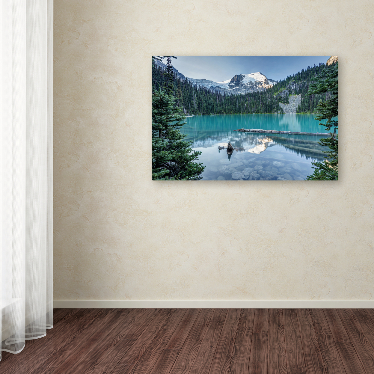 Pierre Leclerc 'Natural Beautiful British Columbia' Canvas Art 16 X 24