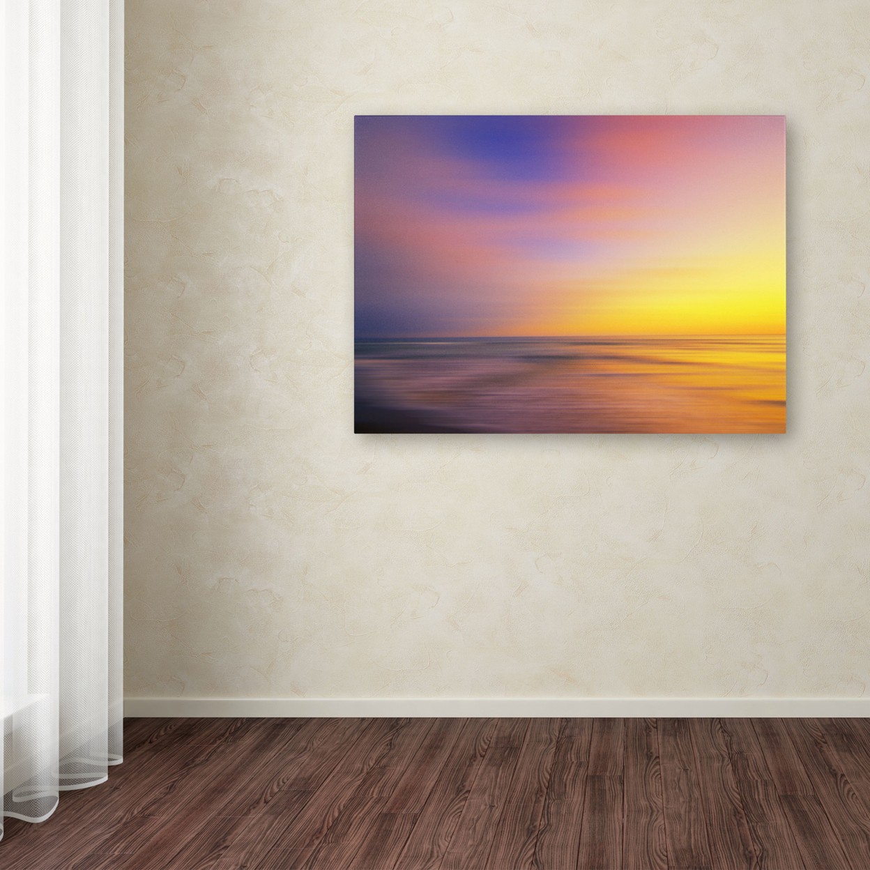 Philippe Sainte-Laudy 'Metallic Sunset' Canvas Art 16 X 24
