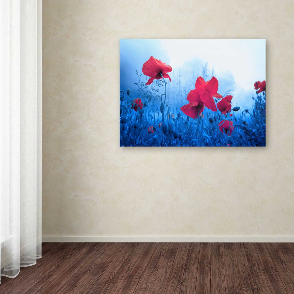 Philippe Sainte-Laudy 'Jam For Poppies' Canvas Art 16 X 24