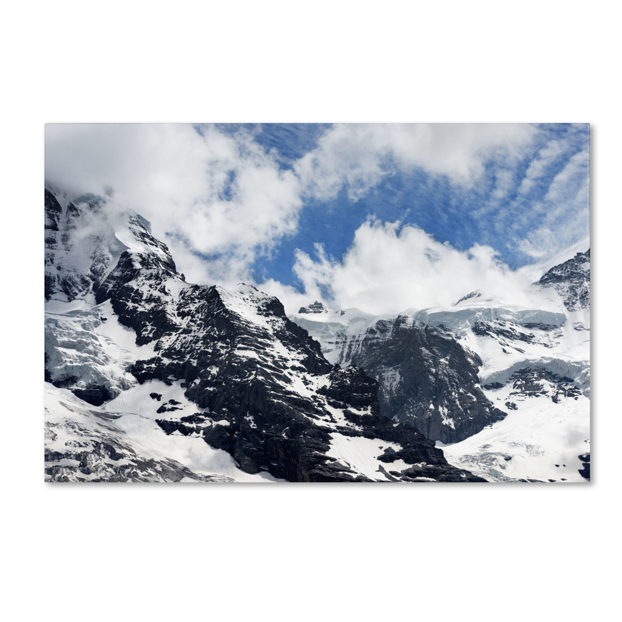 Philippe Sainte-Laudy 'Jungfraujoch Switzerland' Canvas Art 16 X 24
