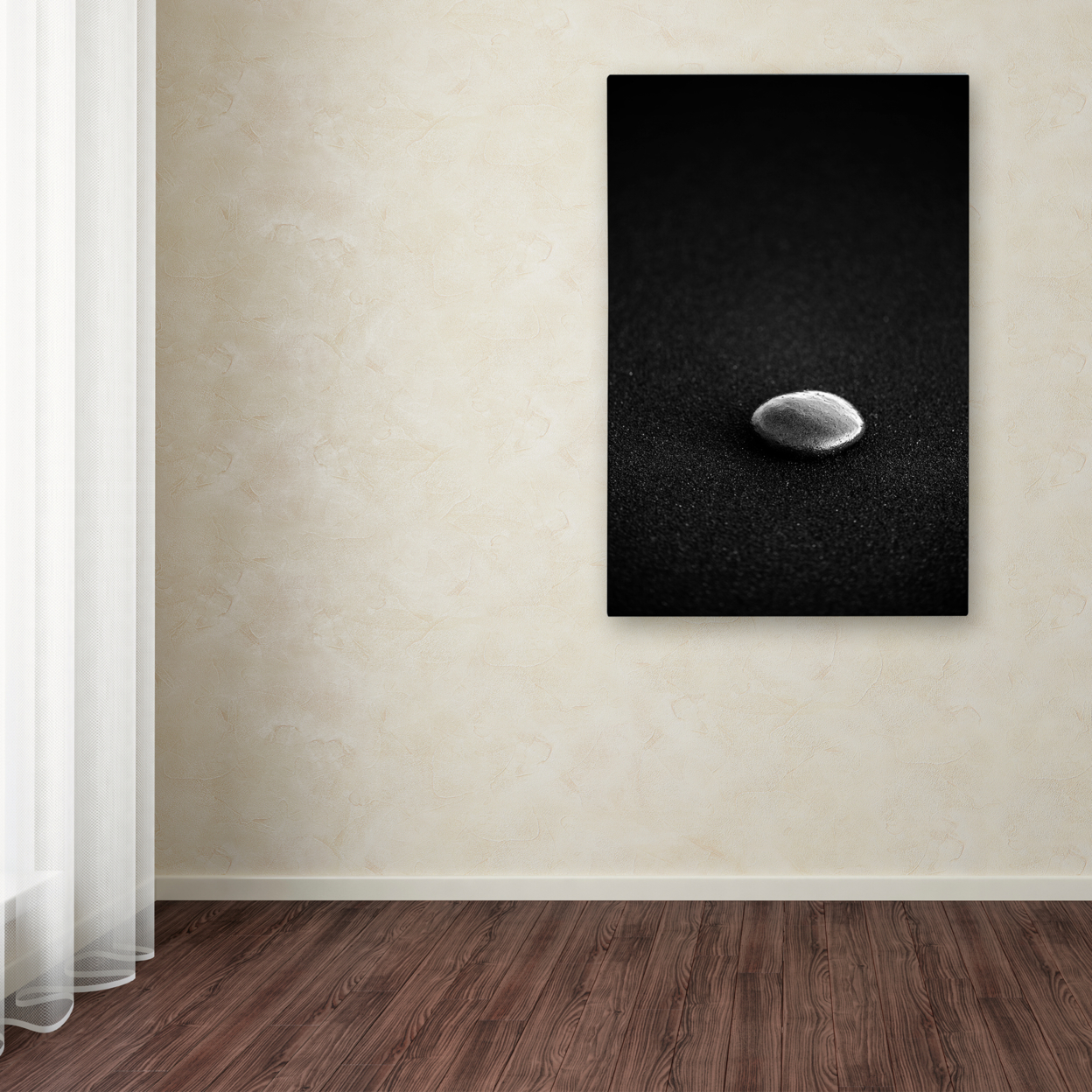 Philippe Sainte-Laudy 'Black Stone' Canvas Art 16 X 24