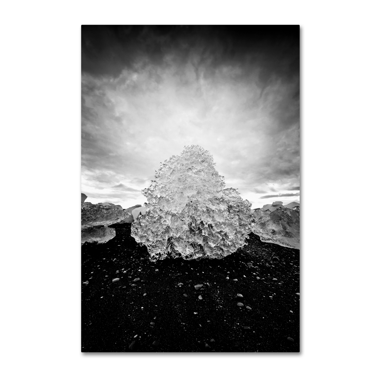 Philippe Sainte-Laudy 'Ice Diamond' Canvas Art 16 X 24