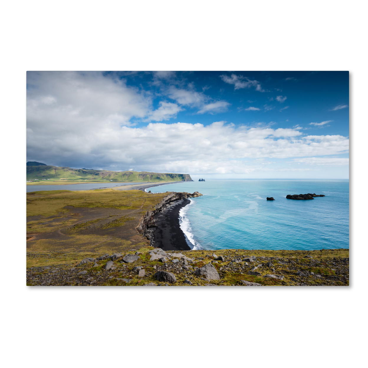 Philippe Sainte-Laudy 'Icelandic Landscape' Canvas Art 16 X 24