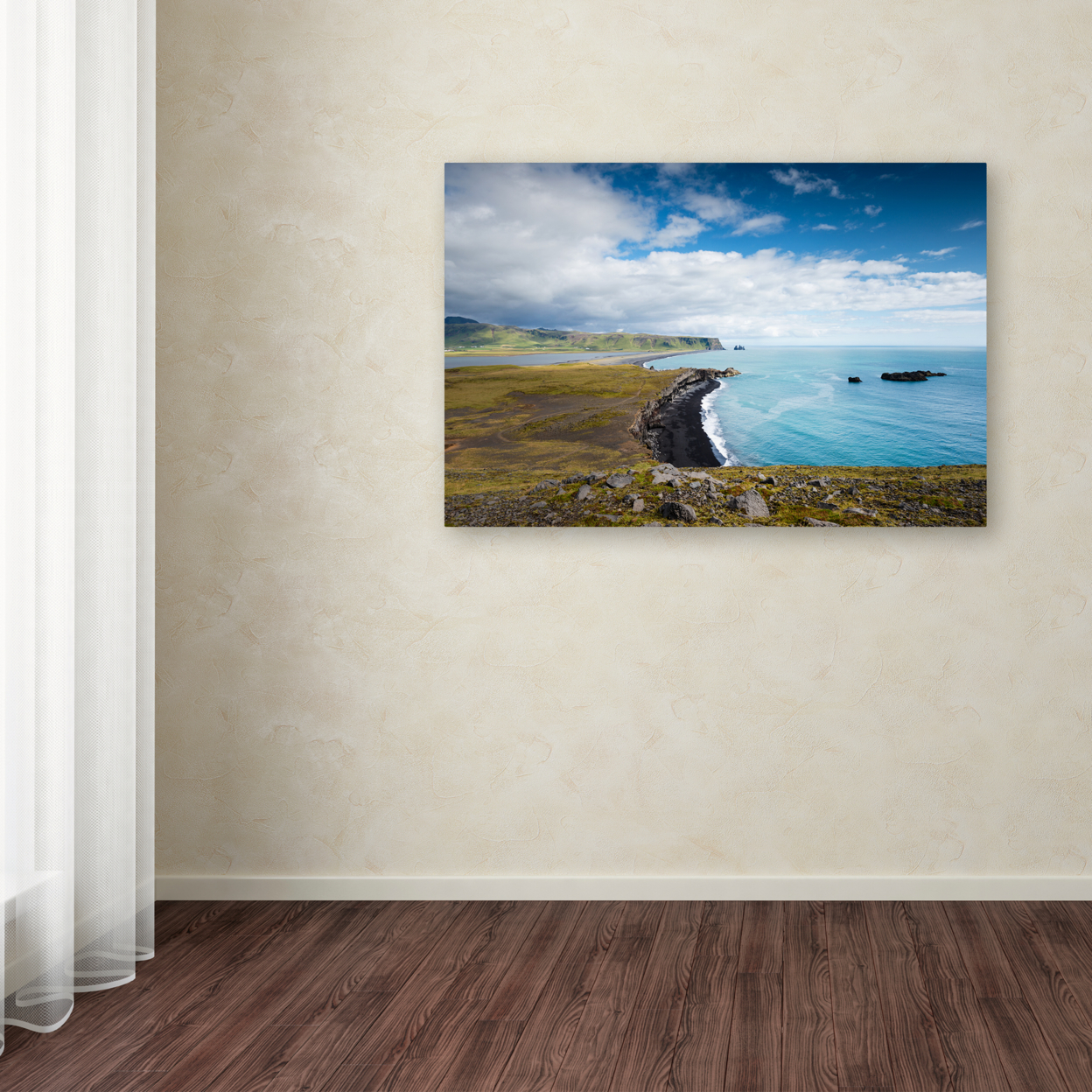 Philippe Sainte-Laudy 'Icelandic Landscape' Canvas Art 16 X 24
