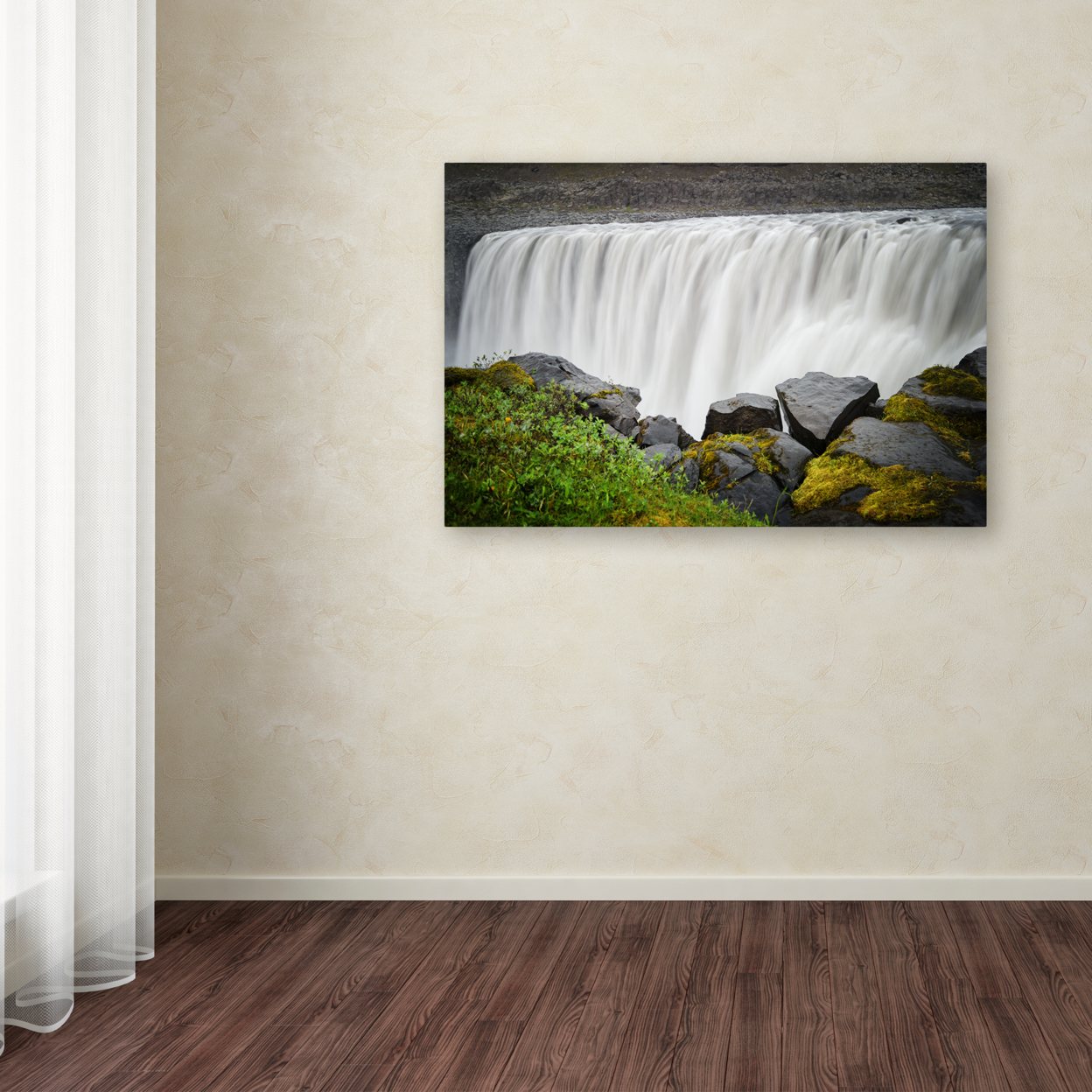 Philippe Sainte-Laudy 'Painterly Falls' Canvas Art 16 X 24