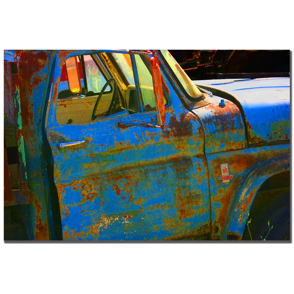 Patty Tuggle 'Old Truck III' Canvas Art 16 X 24