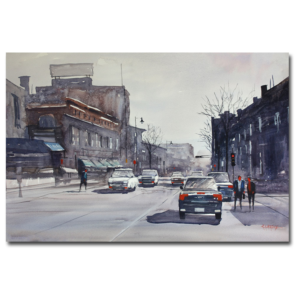 Ryan Radke 'Cool City' Canvas Art 16 X 24