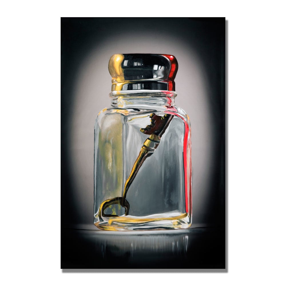 Roderick Stevens 'Key Shaker' Canvas Art 16 X 24