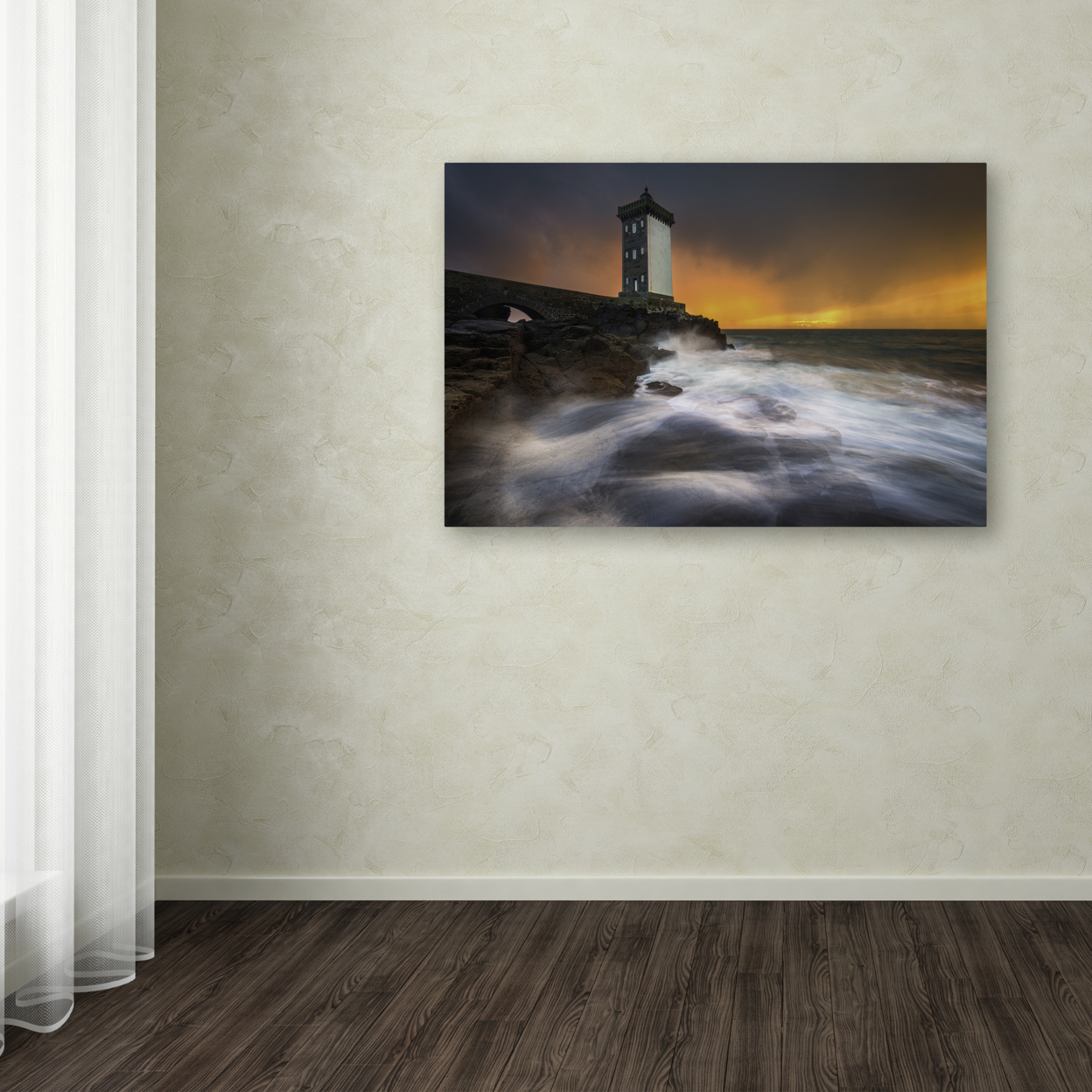 Mathieu Rivrin 'Light Of The Year In Brittany' Canvas Art 16 X 24