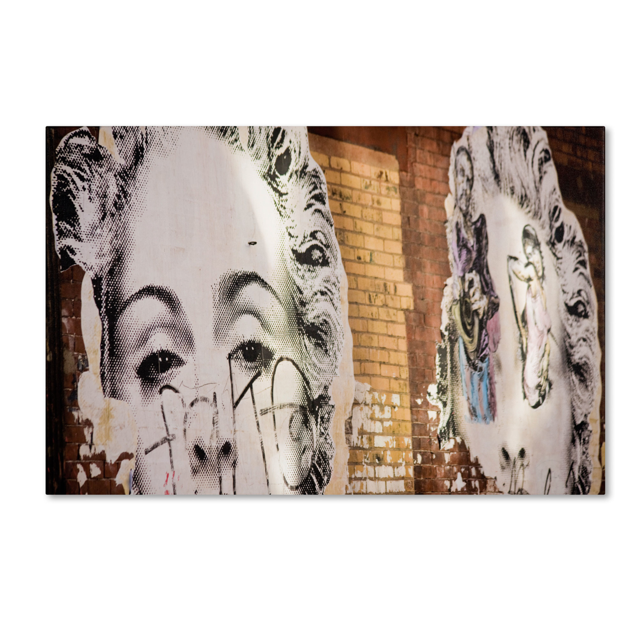 Yale Gurney 'Pop Art Madonna Meatpacking' Canvas Art 16 X 24