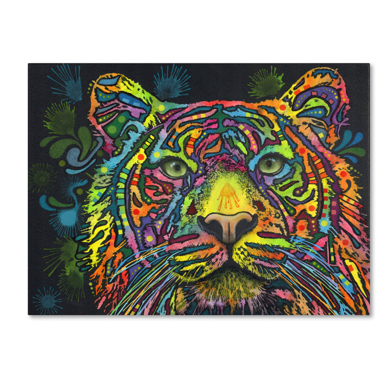 Dean Russo 'Tiger' Canvas Art 18 X 24