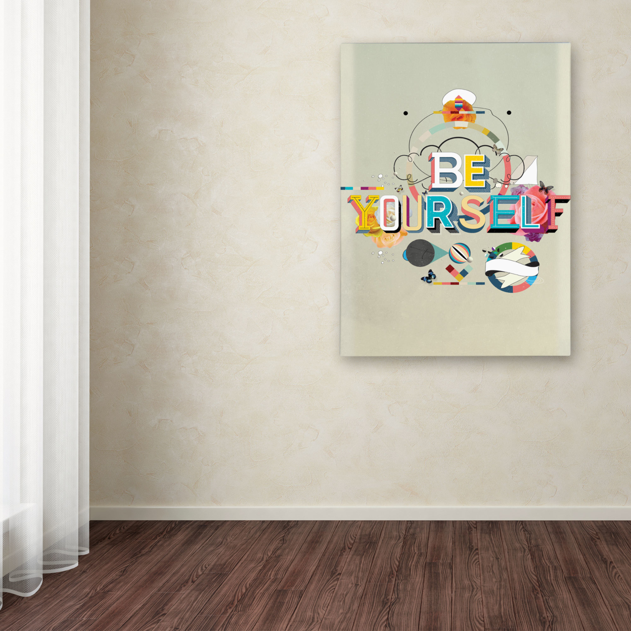 Kavan & Co 'Be Yourself' Canvas Art 18 X 24