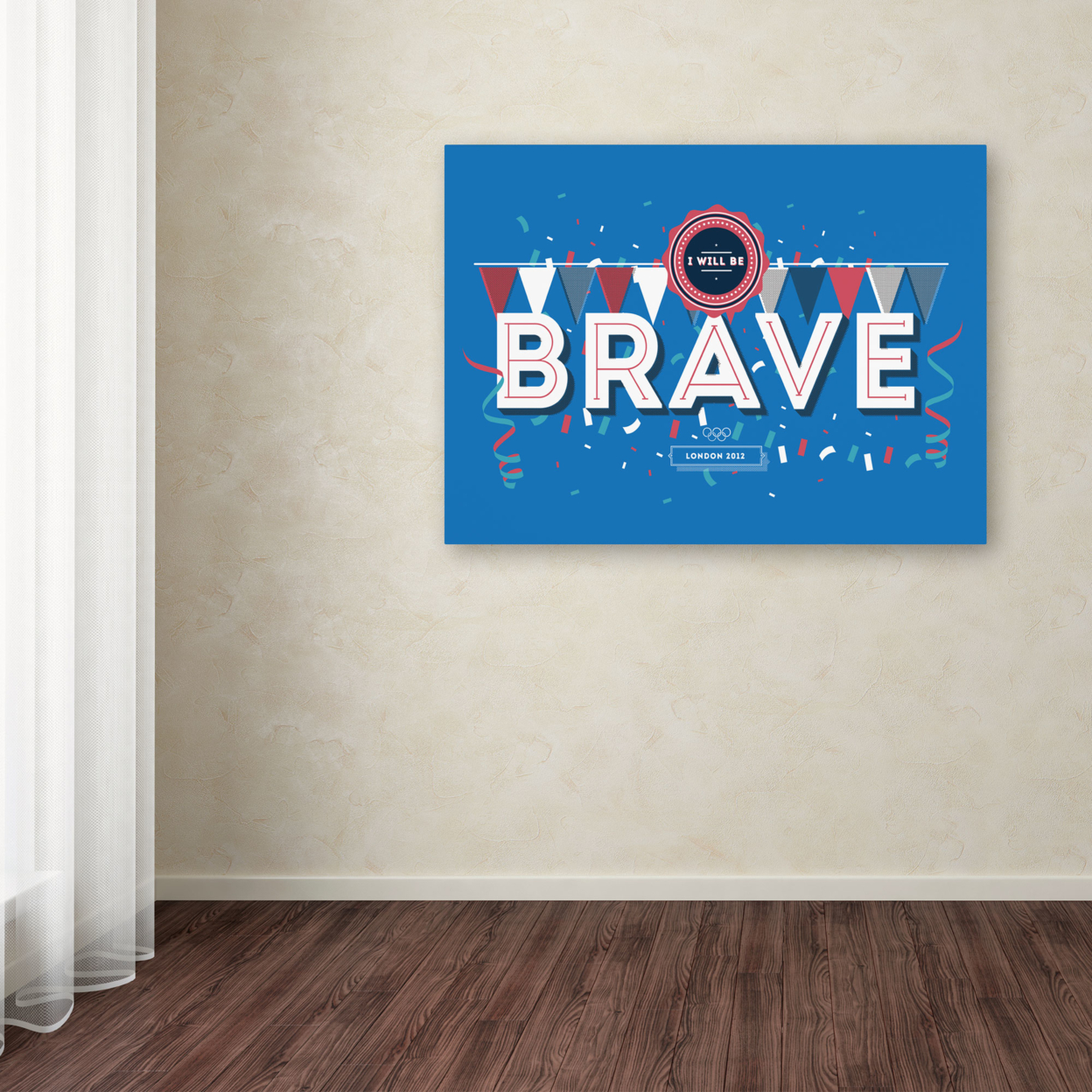 Kavan & Co 'Brave' Canvas Art 18 X 24