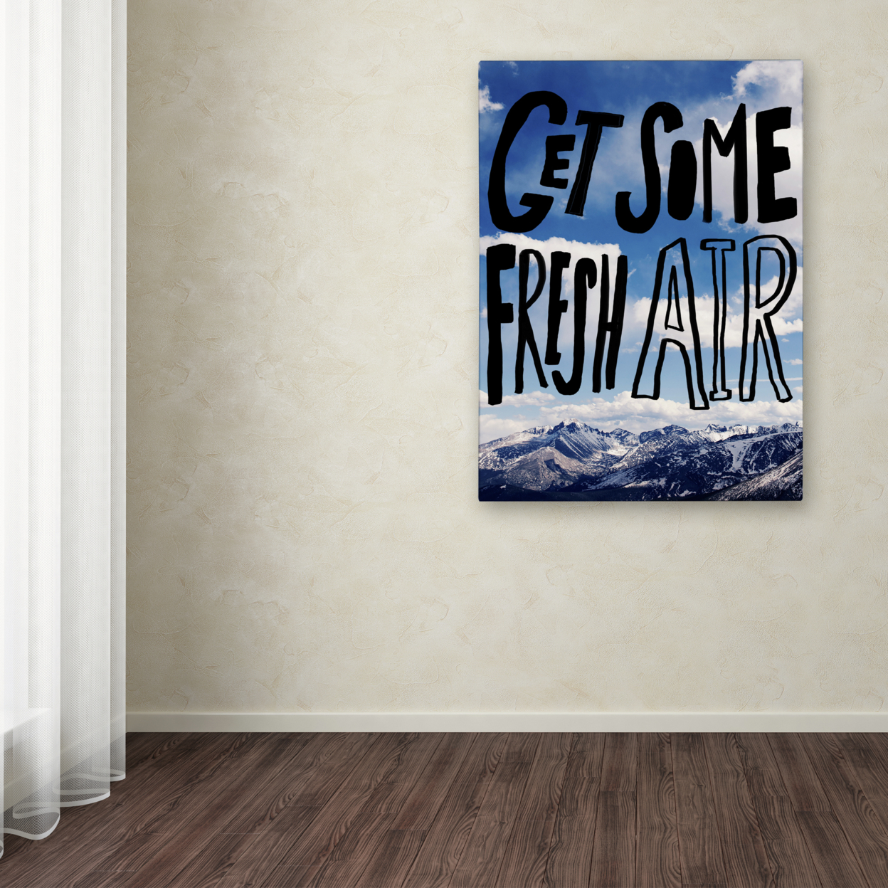 Leah Flores 'Fresh Air' Canvas Art 18 X 24