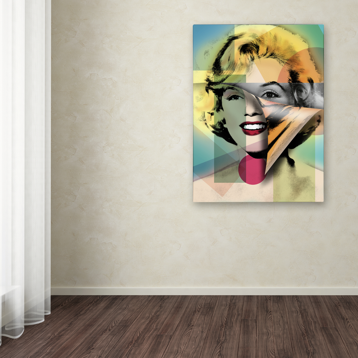 Mark Ashkenazi 'Marilyn Monroe IV' Canvas Art 18 X 24
