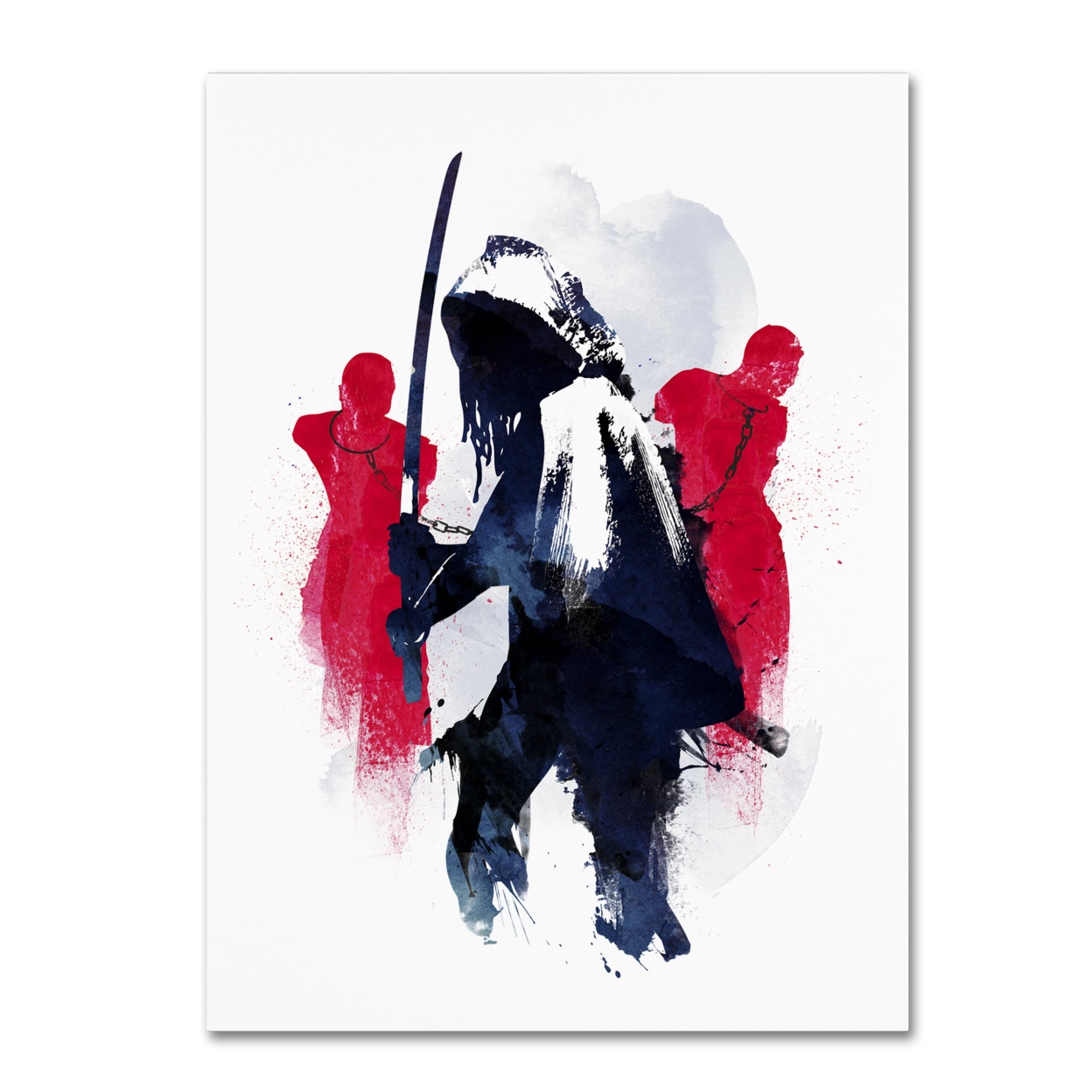 Robert Farkas 'Michonne' Canvas Art 18 X 24