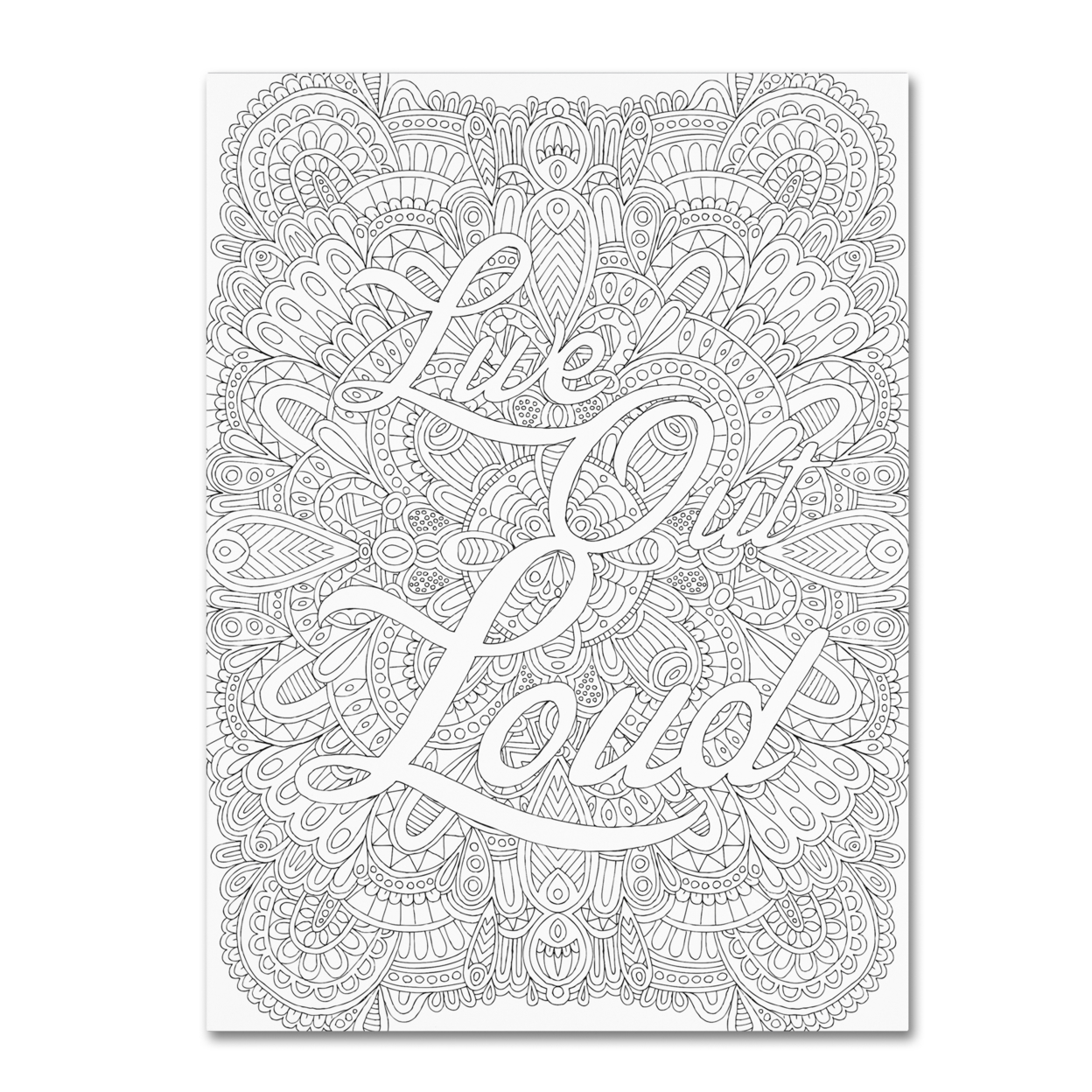 Hello Angel 'Inspirational Quotes 13' Canvas Art 18 X 24