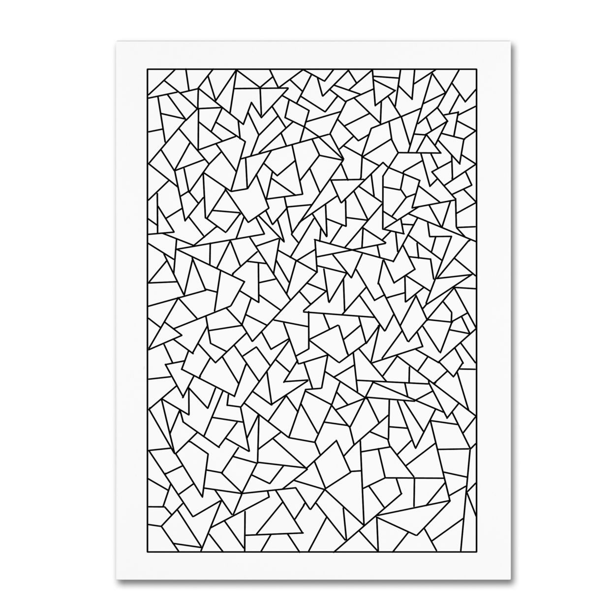 Kathy G. Ahrens 'Shards' Canvas Art 18 X 24