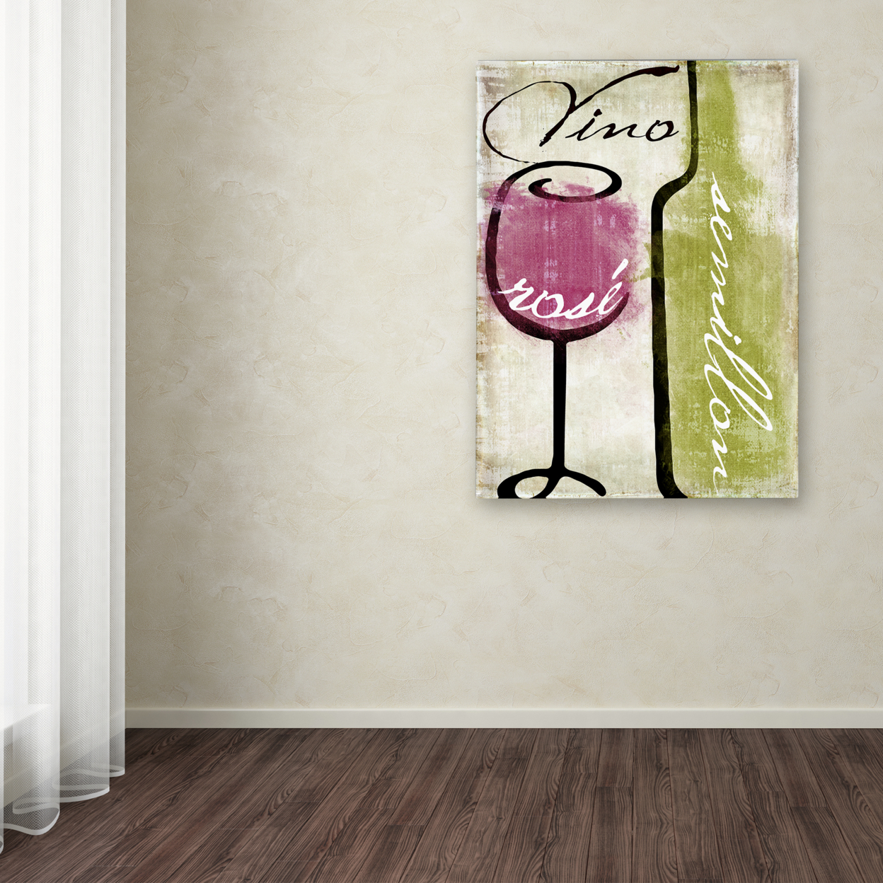 Color Bakery 'Wine Tasting IV' Canvas Art 18 X 24